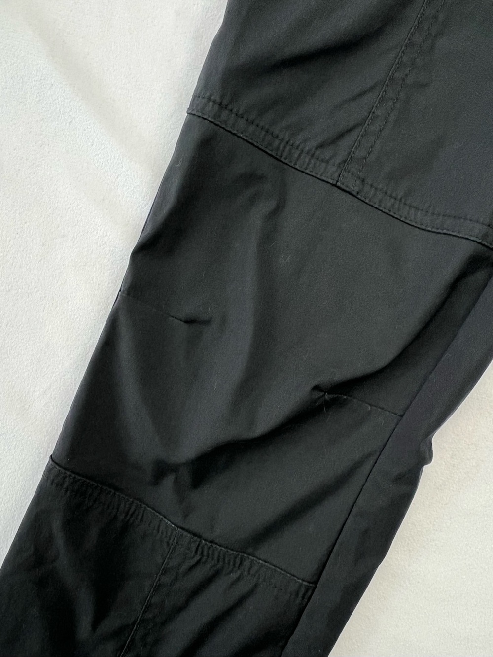 PrAna Women’s Essex Pants Size 2 Black Gorpcore Hiking Outdoor Utility - Picture 3 of 7